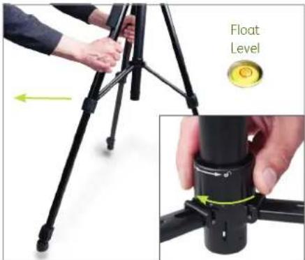 Magnus VT-100 - Setting Up Your Tripod - 3