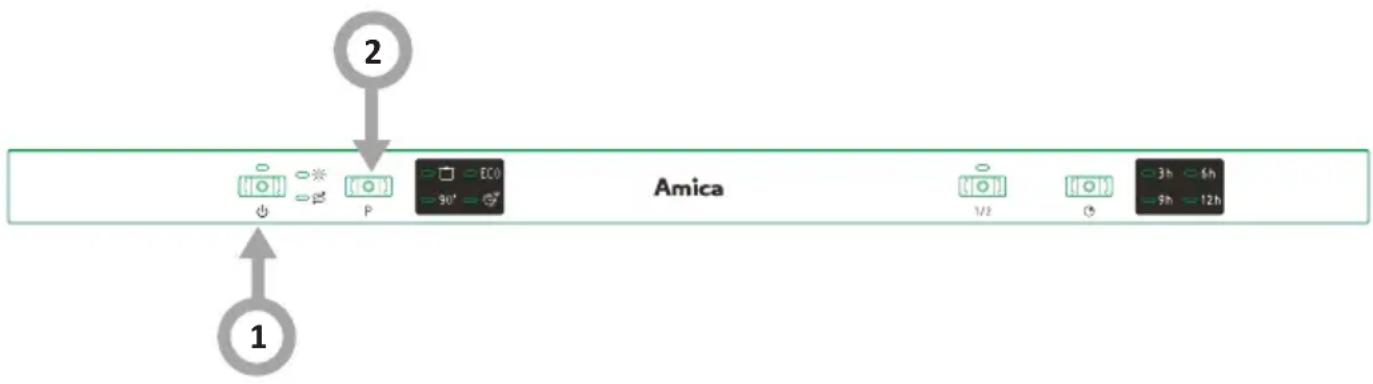 AMICA EGSP 14868 V - VORBEREITUNG DES GERÄTES ZUM GEBRAUCH - 1