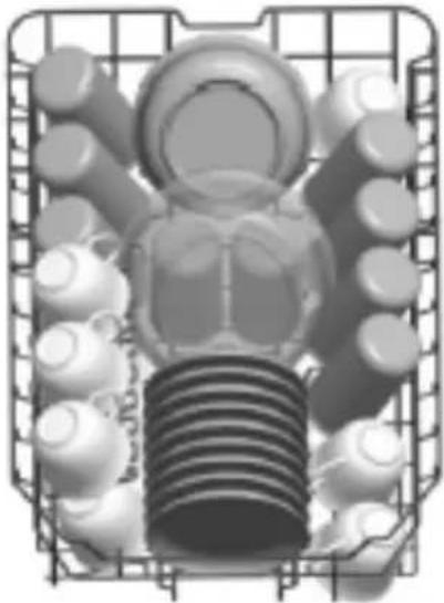 AMICA EGSP 14868 V - Oberer Geschirrkorb - 1