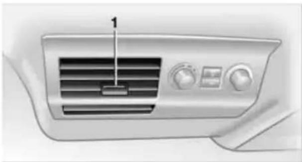BMW 745i (2002) - Belüftung im Fond - 1
