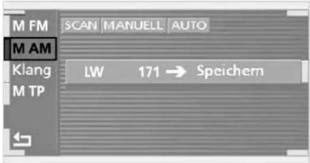 BMW 745i (2002) - Sender speichern - 3