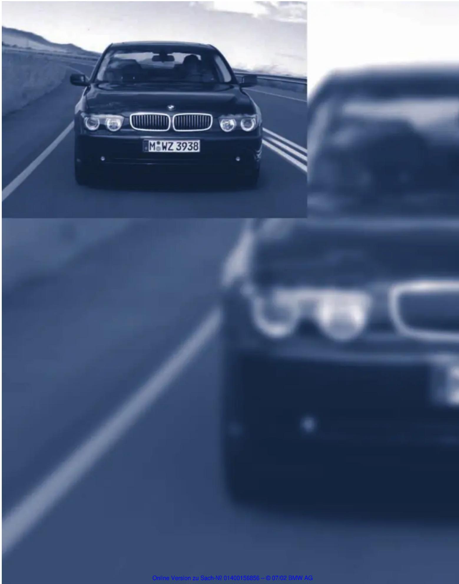 M·WZ 3938 Online Version zu Sach-02 01400156856 - © 07/02 BMW AG