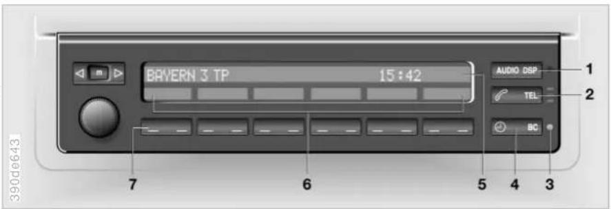 BAYERN 3 TP 15:42 AUDIO DSP 1 TEL 2 7 6 5 4 3 BC 390d643