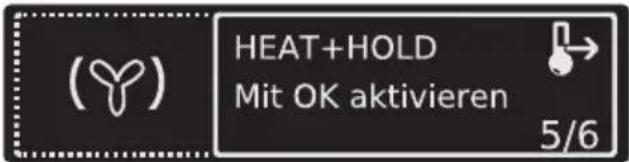 Arthur Martin-Electrolux AOC 68440 MR - Heat+Hold einschalten - 1