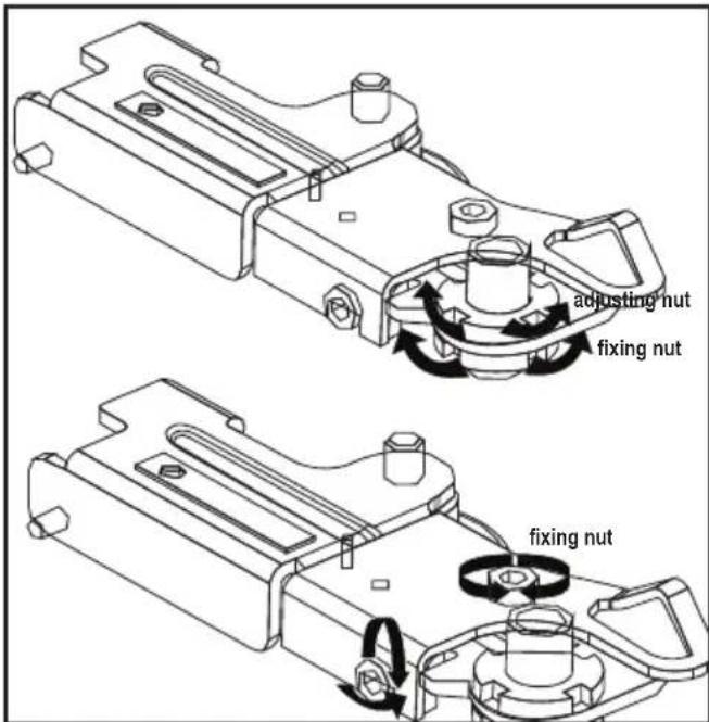 BEKO GNO163230X4J - Adjusting the stands - 3
