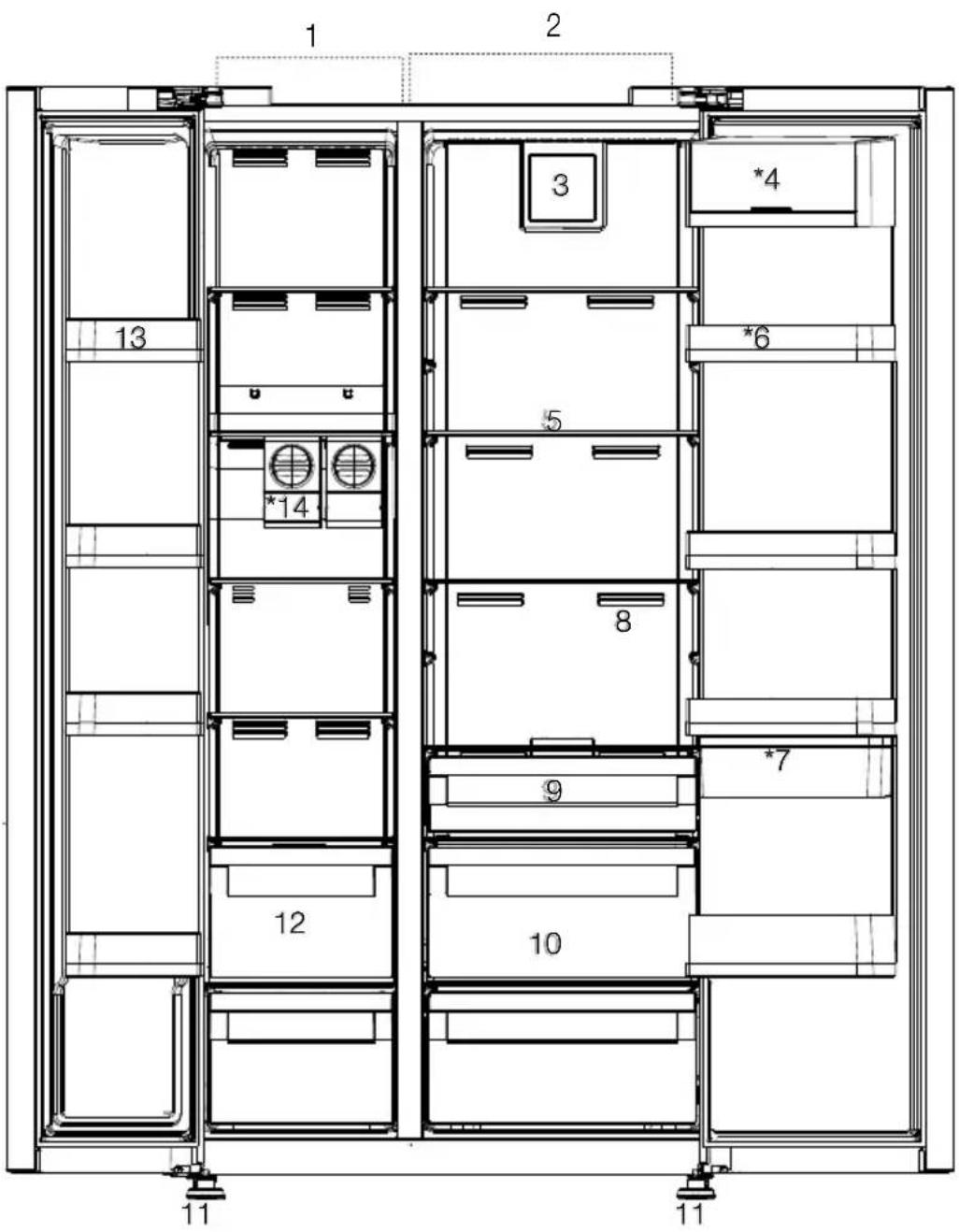 BEKO GNO163230X4J - Refrigerator - 1