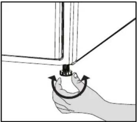 BEKO DS8433GA0 - Füße einstellen - 1