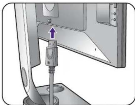 BENQ XL2730 - Connect the S Switch to the monitor. - 2