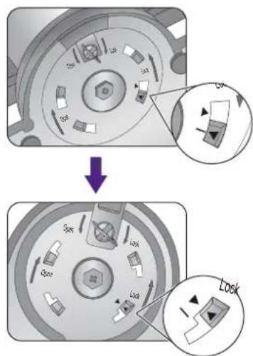 BENQ XL2730 - Remove the monitor base. - 3