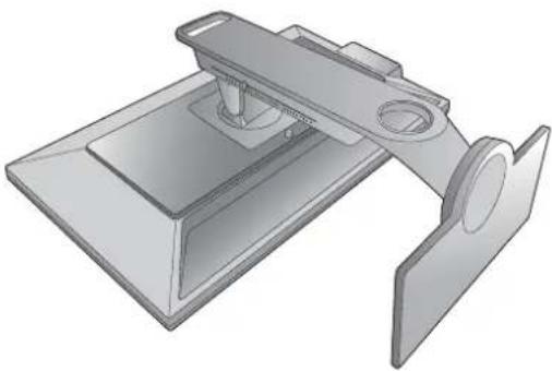 BENQ XL2730 - Remove the monitor base. - 1
