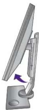 BENQ XL2730 - Fully extend the monitor and tilt it. - 3