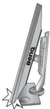 BENQ XL2730 - Adjusting the monitor height - 6