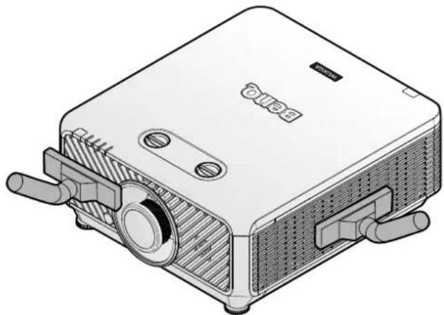BENQ LX9215 - Cleaning the filter - 1