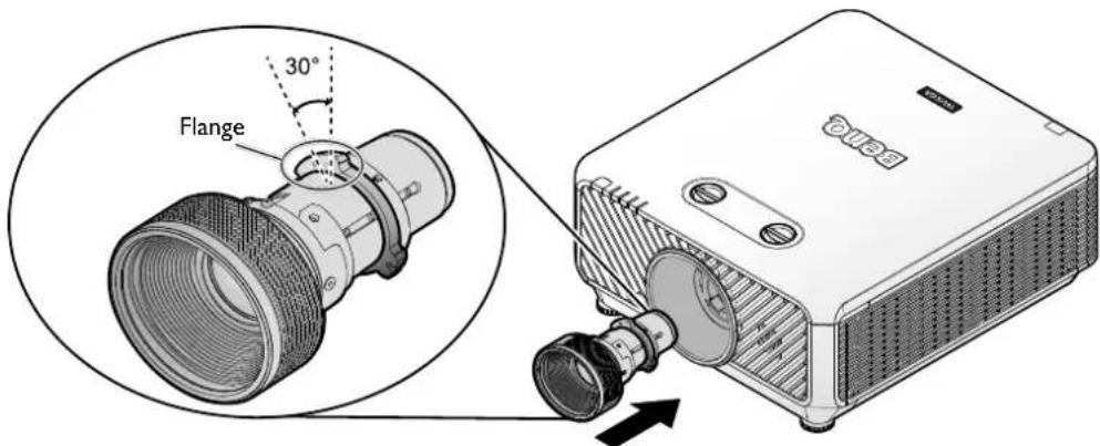 Flange 30°