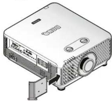 BENQ LX9215 - Replacing the front filter - 4