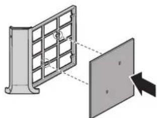 BENQ LX9215 - Replacing the front filter - 3
