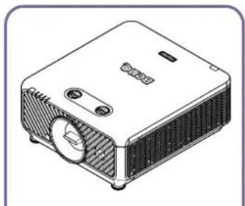BENQ LX9215 - Package contents - 1