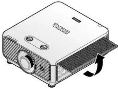 BENQ LX9215 - Replacing the side filter - 2