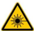 BENQ LX9215 - Notice on laser - 1