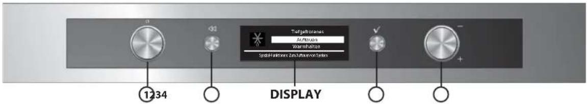 WHIRLPOOL AKZM 7610/IX - BESCHREIBUNG DES BEDIENFELDS ELEKTRONIKPROGRAMMIERUNG - 1