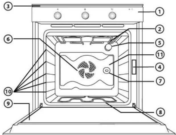 WHIRLPOOL AKP 561IX - FÜR DEN ELEKTRISCHEN ANSCHLUSS LESEN SIE BITTE DEN TEIL BEZÜGLICH DER INSTALLATION - 1
