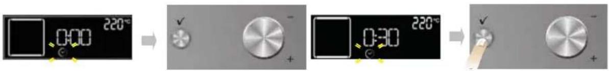 WHIRLPOOL AKZM 756/S - EINSTELLEN DER GARZEIT - 1