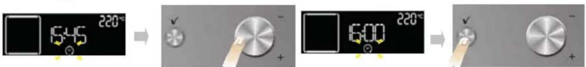 WHIRLPOOL AKZM 756/S - EINSTELLEN VON ABSCHALTZEIT / STARTVERZÖGERUNG - 1