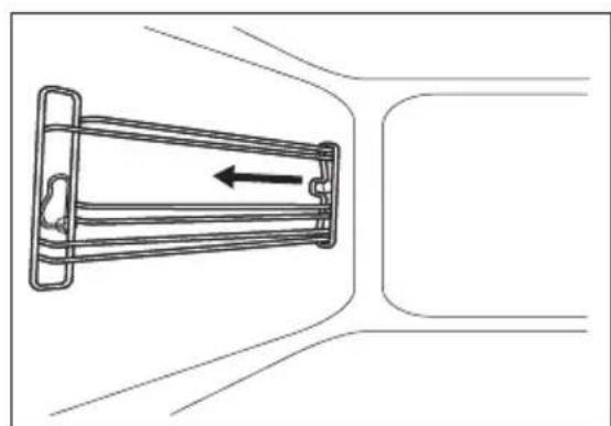 ELECTROLUX EBCGL70SP - Abnehmen der Einhängegitter - 2