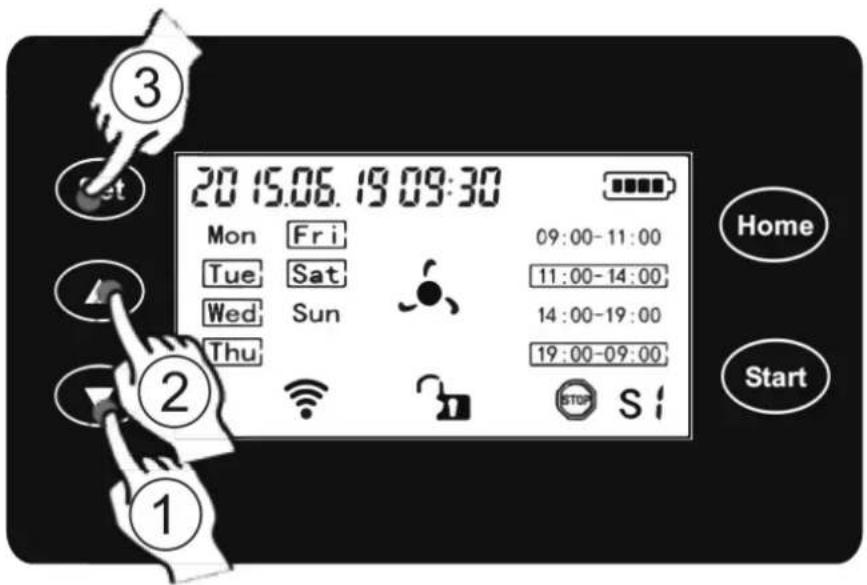 20 15.06.19 09:30 Mon Fri Tue Sat Wed Sun Thu 09:00-11:00 11:00-14:00 14:00-19:00 19:00-09:00 Home Start