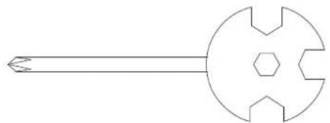 Life Gear Classic 93380 - Front Post and Tension Control Knob Installation - 3