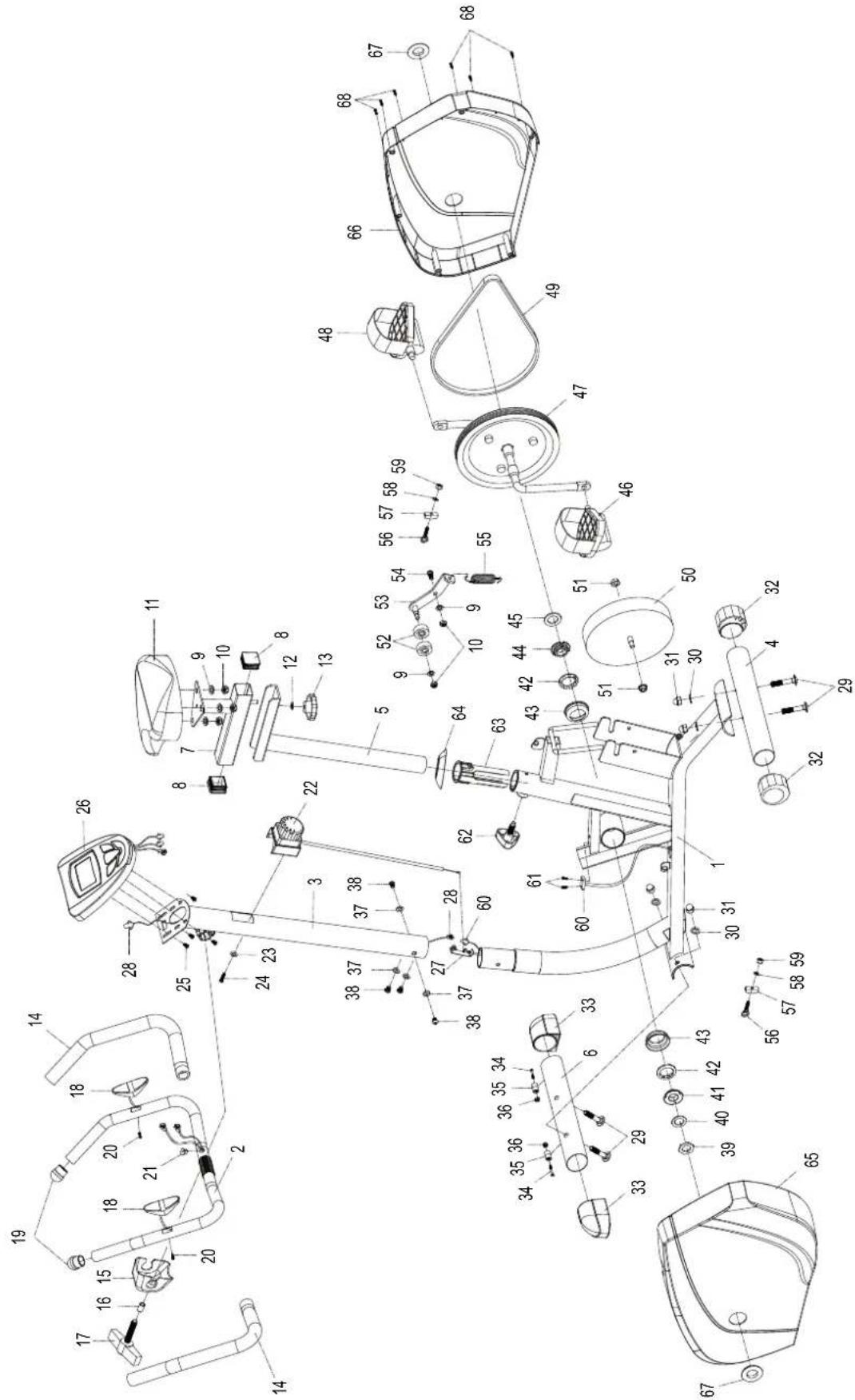Life Gear Evoke 20296 - HARDWARE & PARTS PACKING LIST - 8