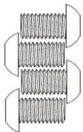 Life Gear Evoke 20296 - HARDWARE & PARTS PACKING LIST - 7