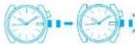 Lorus Women RG296NX9 - How to set the day and date - 1