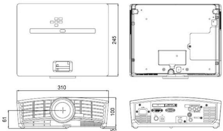 MITSUBISHI HC1600 - Kensington Lock - 2