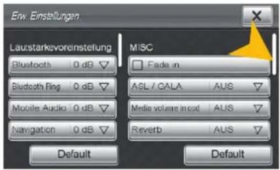ESX VNC735 VO-U1 Vision (Seat) - GRUNDLEGENDE FUNKTIONEN - 1