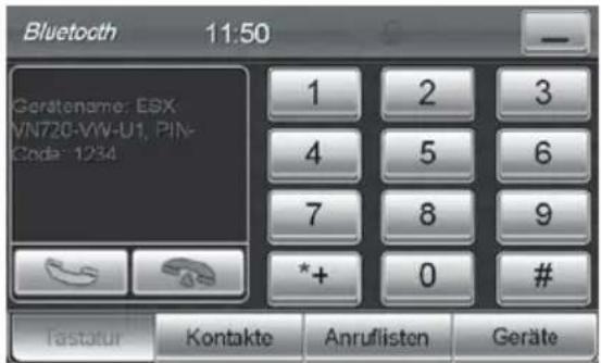 ESX VNC735 VO-U1 Vision (Seat) - BLUETOOTH™ - 1
