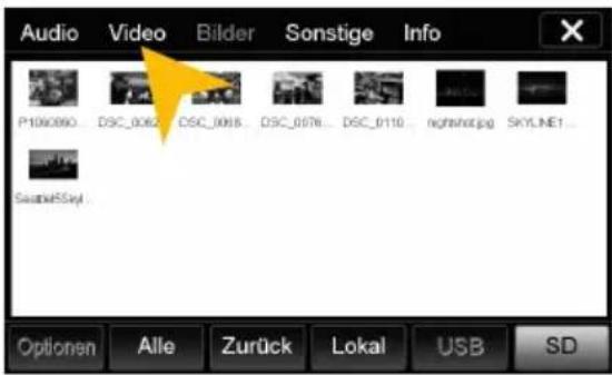 Audio Video Bilder Sonstige Info P1060860 DSC_0062 DSC_0068 DSC_0076... DSC_0110 nightshot.jpg SKYLINE1 SaturneSSayl Optionen Alle Zurück Lokal USB SD