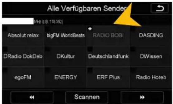 Alle Verfügbaren Sender MHS (12.178.352) Absolut relax bigFM WorldBeats RADIO BOBI DASDING DRadio DokDeb DKultur Deutschlandfunk DWissen egoFM ENERGY ERF Plus Radio Horeb Scannen