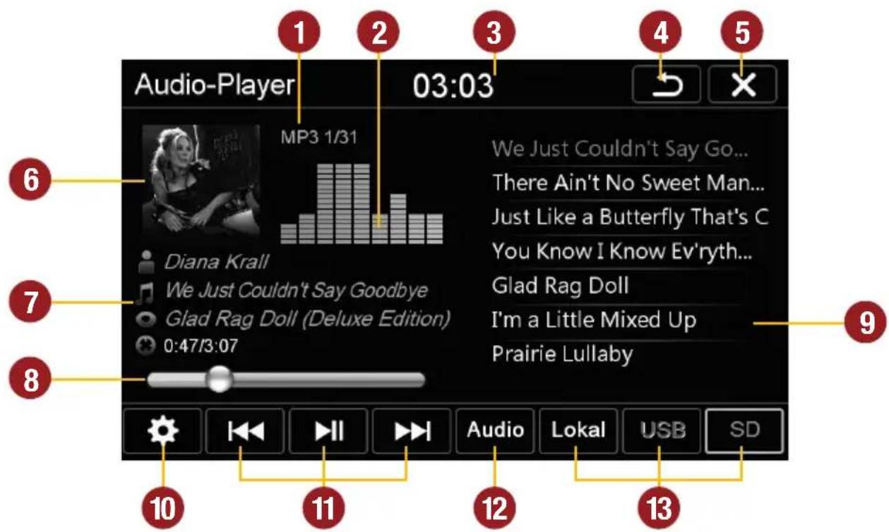 ESX VN810 VW-G7-DAB Vision (Skoda) - AUDIO-PLAYER - 1