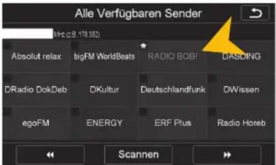 Alle Verfügbaren Sender MHz (2.8, 178.352) Absolut relax bigFM WorldBeats RADIO BOB! DASDING DRadio DokDeb DKultur Deutschlandfunk DWissen egoFM ENERGY ERF Plus Radio Horeb Scannen