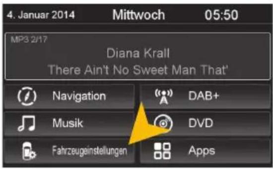 4. Januar 2014 Mittwoch 05:50 MP3 2/17 Diana Krall There Ain't No Sweet Man That' Navigation DAB+ Musik DVD Fahrzeugeinstellungen Apps