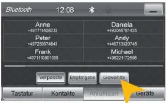 ESX VN735 VO-U1 Vision (Skoda) - KONTAKTE UND ANRUFLISTEN - 7