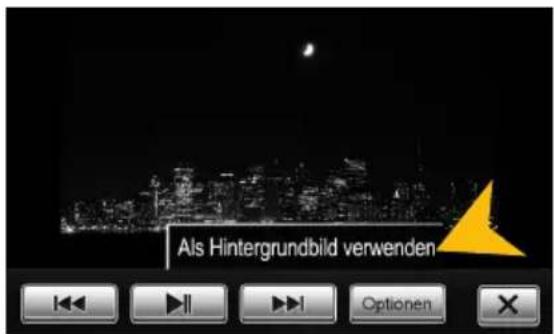 Als Hintergrundbild verwenden Optionen