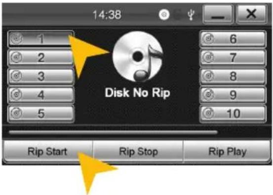 14:38 Disk No Rip Rip Start Rip Stop Rip Play