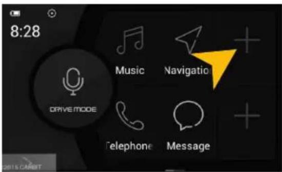 8:28 DRIVE MODE Music Navigation Telephone Message