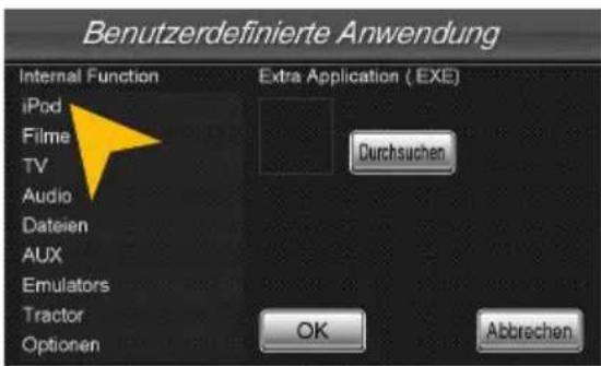 ESX VN710 VW-U1 Vision (Skoda) - Sie haben die Möglichkeit, das Hauptmenü oder das Apps-Menü nach Ihren Wünschen anzuordnen. - 3