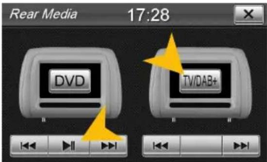 ESX VN710 VW-U1 Vision (Skoda) - REAR MEDIA (optional) - 1