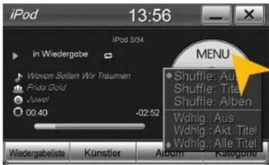ESX VN710 VW-P1 Vision (Volkswagen) - iPod™ (optional) - 1
