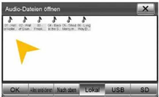 ESX VN710 VW-P1 Vision (Seat) - Wiedergabemodus und Wiedergabeliste - 2