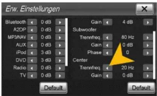 ESX VN710 VW-P1 Vision (Seat) - Subwoofer (optional) - 1